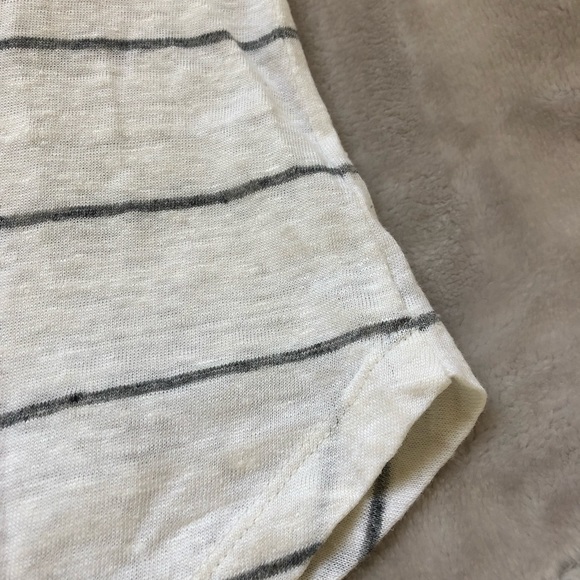 Madewell Linen Allegro Top in Soledad Stripe F3195 - Picture 8 of 11